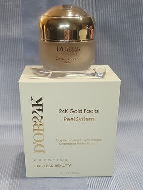 D'Or2K 24K Gold Facial Peel System - Gold